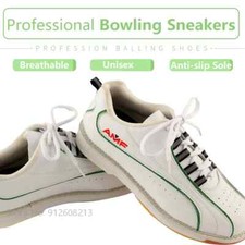 Scarpe da bowling donna uomo professionali suola antiscivolo traspirante unisex scarpe da ginnastica
