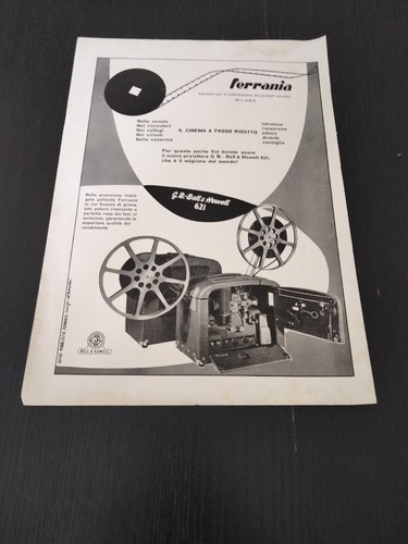 1952 howell 621 proiettore - 1952, g