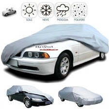 Telo copriauto impermeabile copertura copri auto pvc anti pioggia sole TAGLIA L 