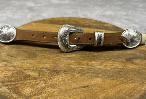 Cintura western vintage justin - western,