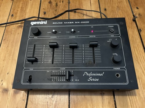 Mixer audio vintage gemini - mixer,