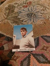 Edizione CASTELLO Lo Sport CALCIATORI 1961/62 Figurina N. 104 Bruschini Eugenio