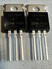 2pezzi IRF2804 ORIGINALE Transistor N-MOSFET  dí potenza 40V 75A 300W