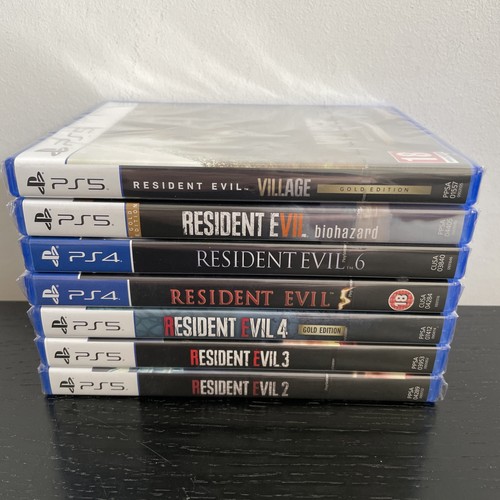 Ps4 resident evil bundle tutto - evil,