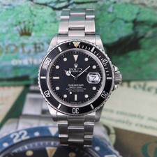 Rolex Submariner 168000 Steel