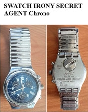 SWATCH IRONY SECRET AGENT