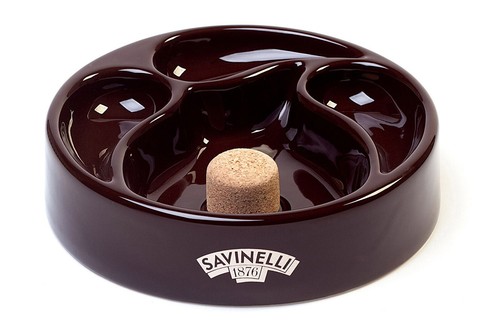 Savinelli brown ceramic pipe - savinelli,