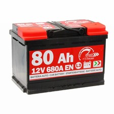Batteria auto 80 Ah SPEED L3 680A Spunto - Positivo Destra DX - Produzione ITA