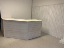 Bancone negozio artigianale stile provenzale, ottimo stato, tutto in legno