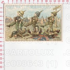 G8643 MILITARE ILLUSTRATORE BERTIGLIA BAMBINI FUCILE LONDON 1941 EDIT NMM