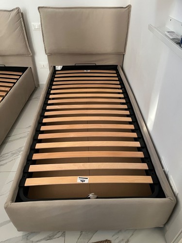 Letto singolo legno con la - in,