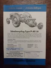 Aratro a disco originale