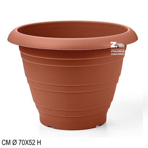 Vaso campana tondo cm - d., 70x52