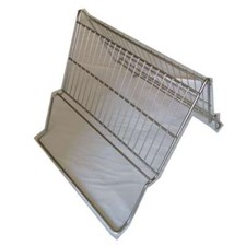 Leggio doppio per disopercolare inox