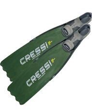Cressi Gara Pinne Lunghe per Apnea Immersioni Tg.44/45, Verde Modular LD Sub