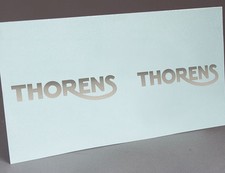 LOGO THORENS ARGENTO per
