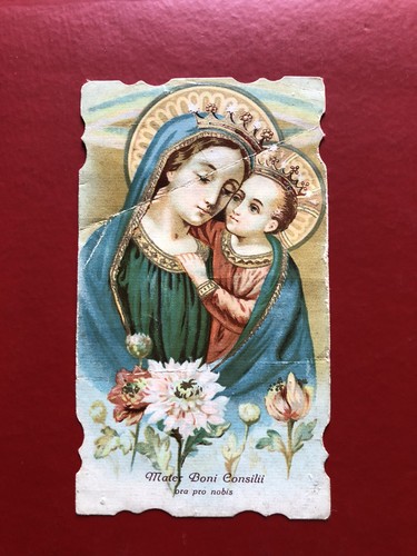 Antico santino mater boni - santino,,