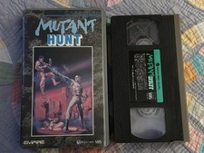 Mutant Hunt JAPANESE VHS BOX