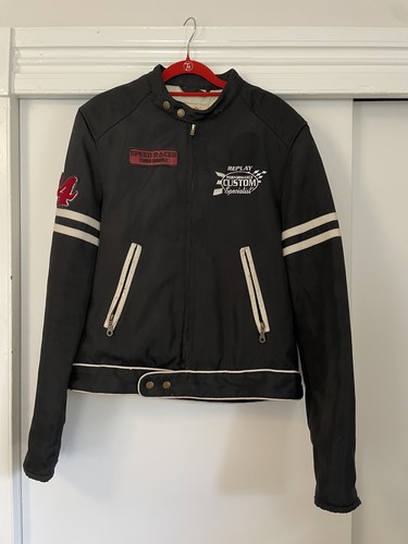 Replay giacca motociclista - replay,
