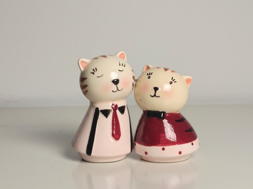Coppia gattini ceramica - gattini,
