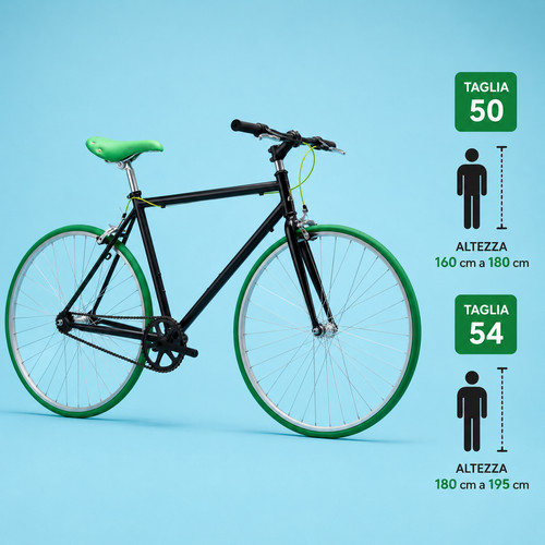 Bici fixed uomo single speed