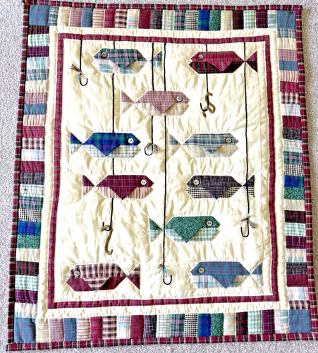Trapunta pesce rustico - pesce,