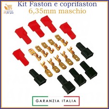 Kit connettori faston con