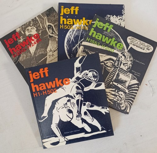 Jeff hawke cartonati - 4x,