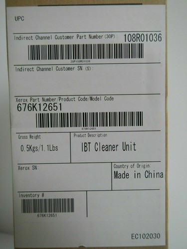 Xerox phaser 7800 genuine ibt - 7800,