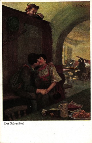 Liebespaar der störenfried - "der, störenfried"