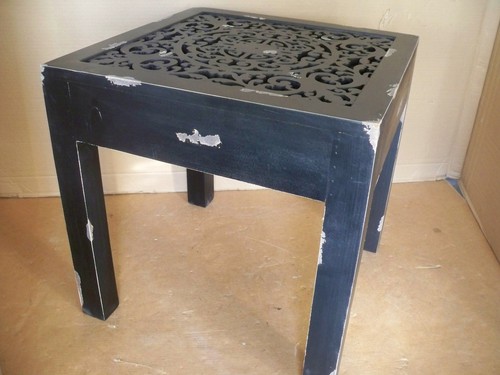 Tavolino sgabello legno di - tavolino,