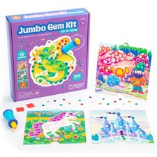 Learning Resources Kit Jumbo Gem, Giochi per Ragazzi e Ragazze di 5 anni, K to8i