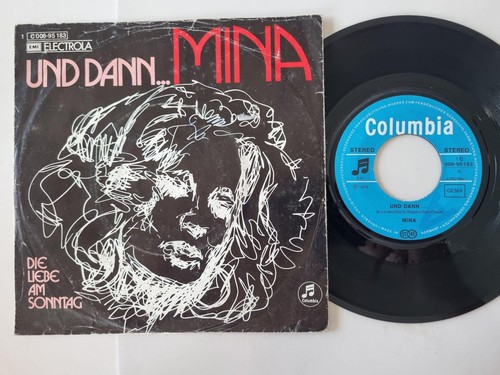 Mina und dann vinyl - und, 7''