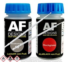 Für Ford Australia S6 Gold Dust Metallic Lackstift Klarlack Lacktupfer Autolack 
