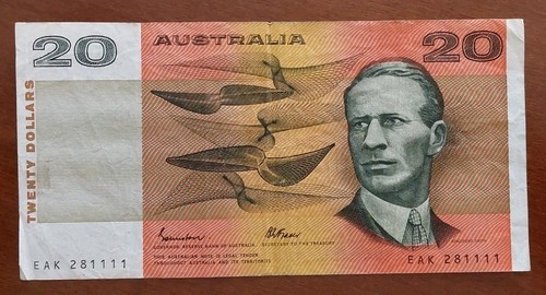 1993 australia dollari - australia, 20