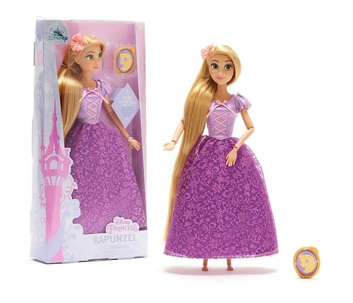 Rapunzel bambola classica - -,