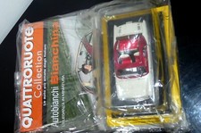 modellino auto AUTOBIANCHI BIANCHINA CABRIOLET  QUATTRORUOTE car collection 1/24