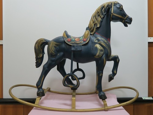 Cavallo dondolo anni 50 - cavallo,