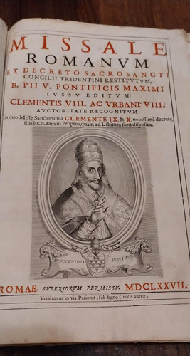 Antico messale missale romanum - antico,
