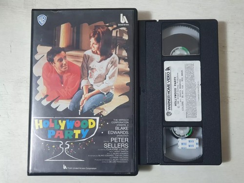 Vhs used hollywood party - vhs,