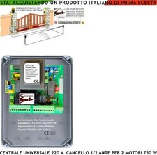 CTR17 CENTRALE CANCELLO 1/2