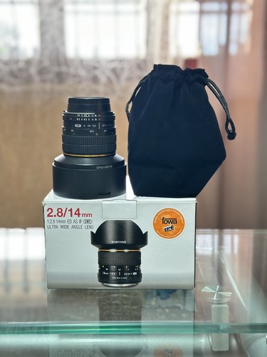Obiettivo samyang 14mm ed - 14mm,