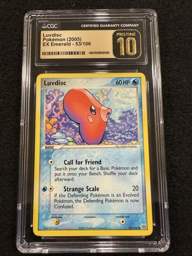 Pokemon luvdisc 106 ex - pokemon,
