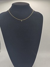 Collana con ciondolo iniziale
