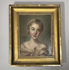 Dipinto olio ritratto rococò