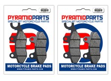 Front & Rear Brake Pads (2