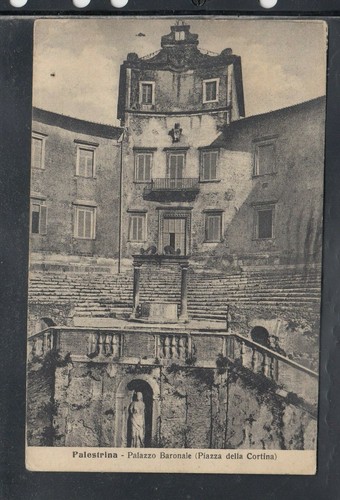 Cartolina palestrina palazzo - palestrina,
