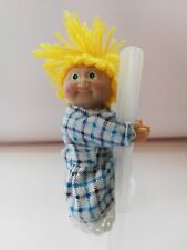 CABBAGE PATCH KIDS ANNI 80" VINTAGE MANI PINZA MINI BAMBOLA CAPELLI GIALLI DOLL