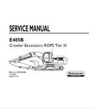 New Holland E485B ROPS Tier