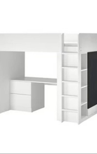 Letto soppalco ikea - letto, a